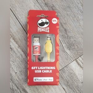 Orbit" Pringles Snack-Themed 6ft Type-C to USB-A Cable Charger